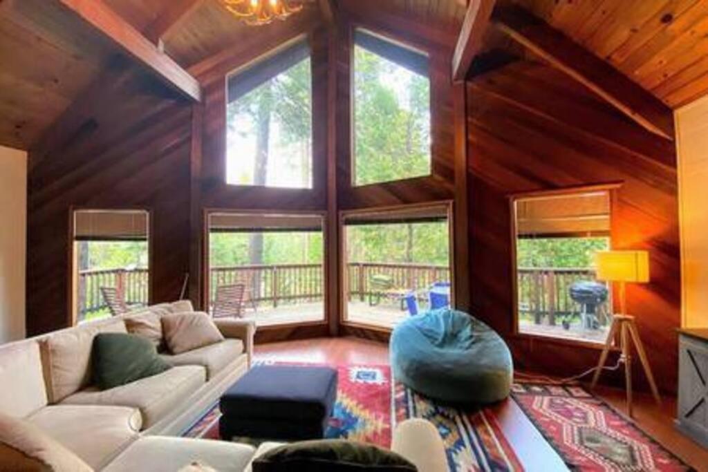 הוילה Long Barn Pinecrest A-Frame Family Fun Near Dodge Ridge מראה חיצוני תמונה