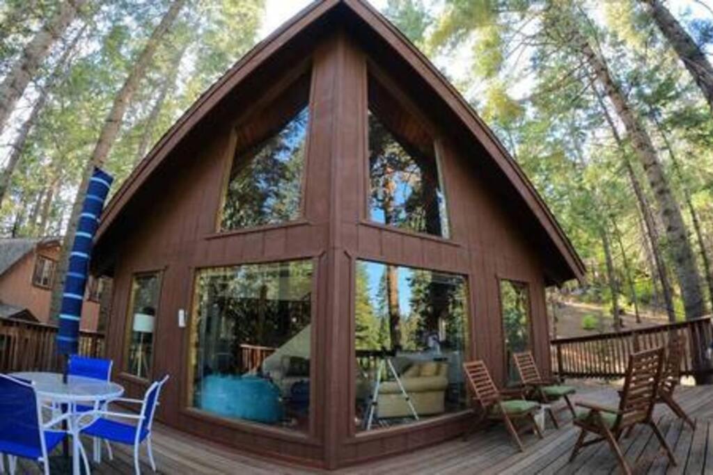 הוילה Long Barn Pinecrest A-Frame Family Fun Near Dodge Ridge מראה חיצוני תמונה